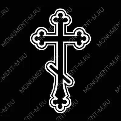 Крест гравировка АР10772