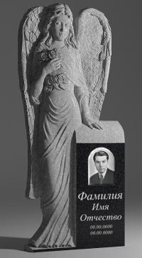 Памятник на могилу с ангелом АР0447М
